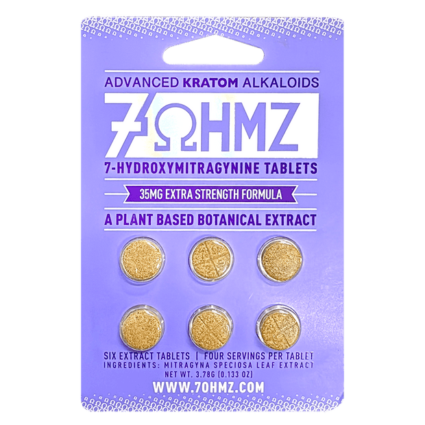 7OHMZ 35mg Extra Strength 6 Count - Kratom Hood