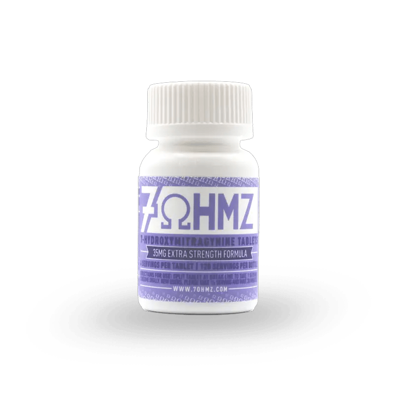 7OHMZ 35mg Extra Strength Tablets – 30 Count Bottle - Kratom Hood