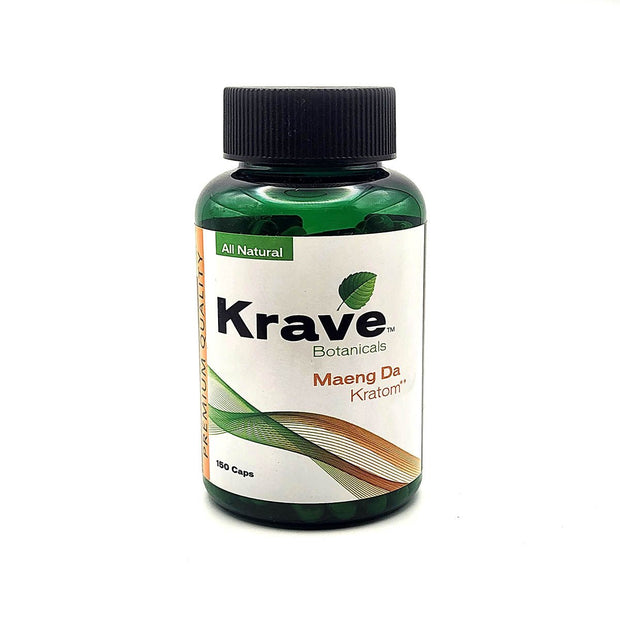 Krave Maeng Da Kratom Capsules 150 Count - Kratom Hood
