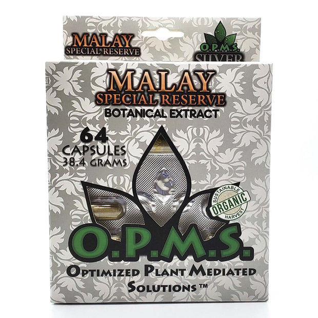 OPMS Malay Special Reserve 64 Capsules - Kratom Hood