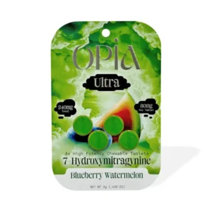 Opia Ultra 7-Hydroxymitragynine Chewable Tablets 60MG (4-Count)